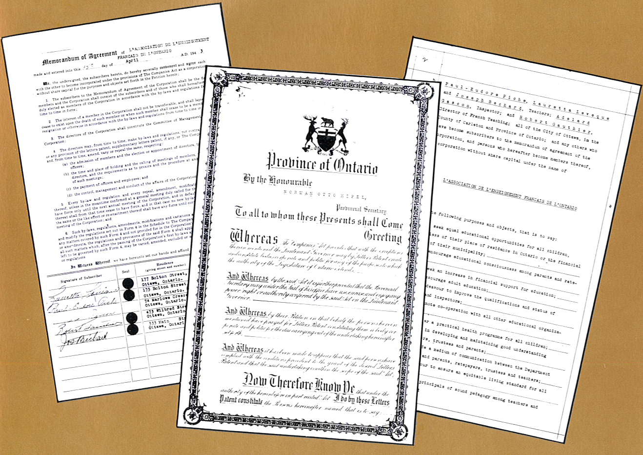 aefo charte provinciale