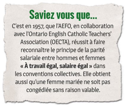 saviez-vous que travail egal salaire egal